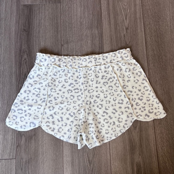 Free People Raincheck Shorts In Cream Combo Size Large - Picture 13 of 13